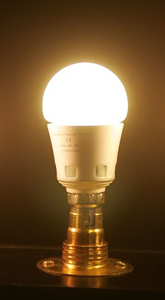 The Pharox light bulb lasts 25 years or longer if used for four hours a day