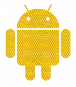 small yellow android