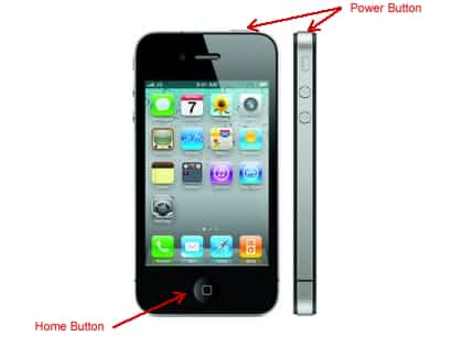 iPhone Power and Sleep Buttons locations
