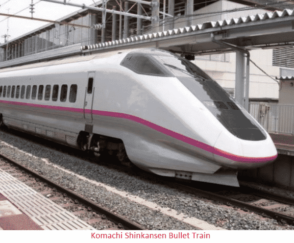 Komachi Shinkansen Bullet Train