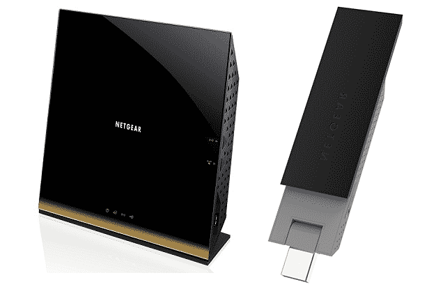Netgate R6300 Router And A6200 USB Adapter, Image credit: Netgear