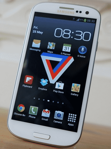 Samsung Galaxy S III, Image Credit : The Verge