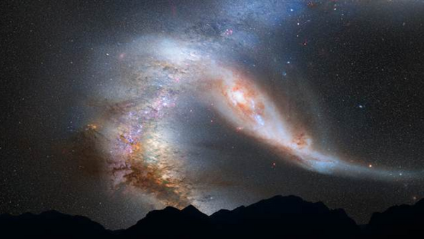 Milky Way And Andromeda May Crash In Galaxy Like This, Image Credit : The Space Telescope Science Institute