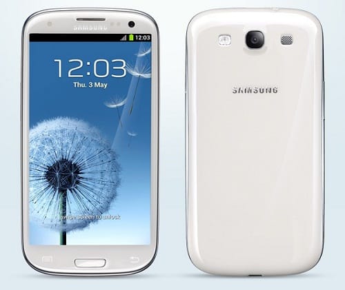 Samsung galaxy s3, Image Credit: Samsung