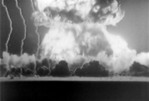 Atom Blast At Yucca Flat, Nev. March 17, 1953, Image Credit : U.S. National Archives