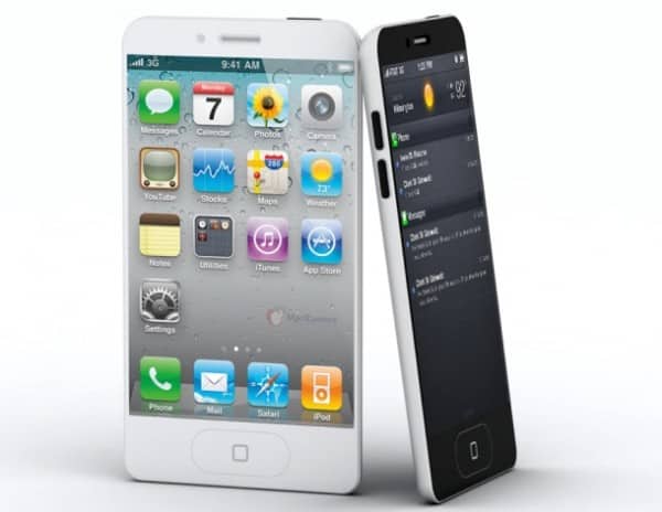 iPhone 5 mock-up