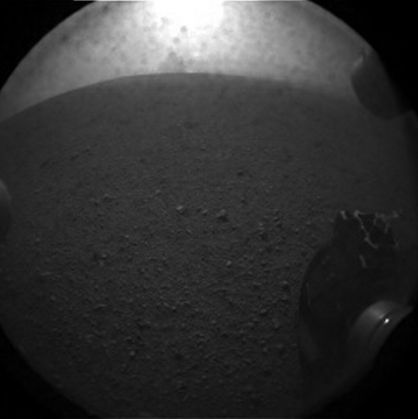 First Image From Curiosity