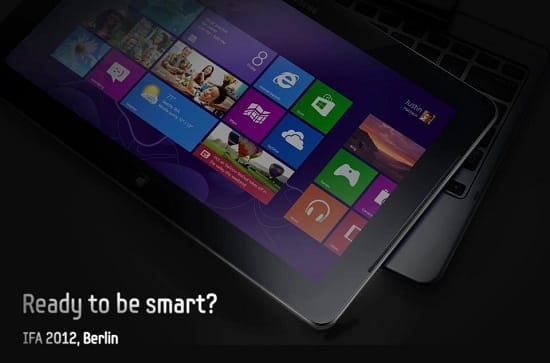 Samsung Windows 8 hybrid tablet, image credit: samsung