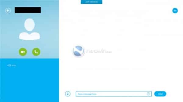 Skype Win8 app 4