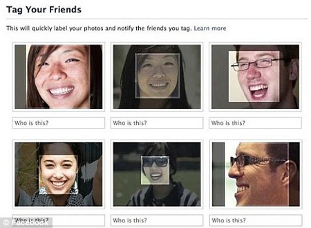 Facebook Facial Recognition Feature