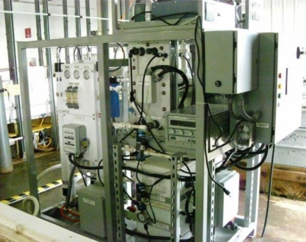 Electrochemical Acidification Carbon Capture Skid