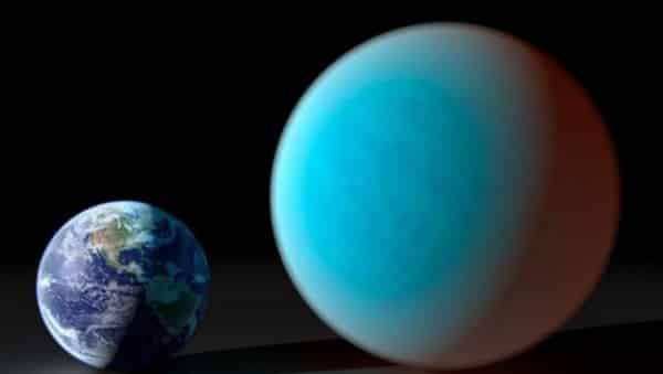 Earth Compared To 55 Cancri e