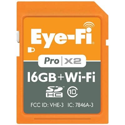 Eye-Fi 16GB Pro X2 Wi-Fi memory card