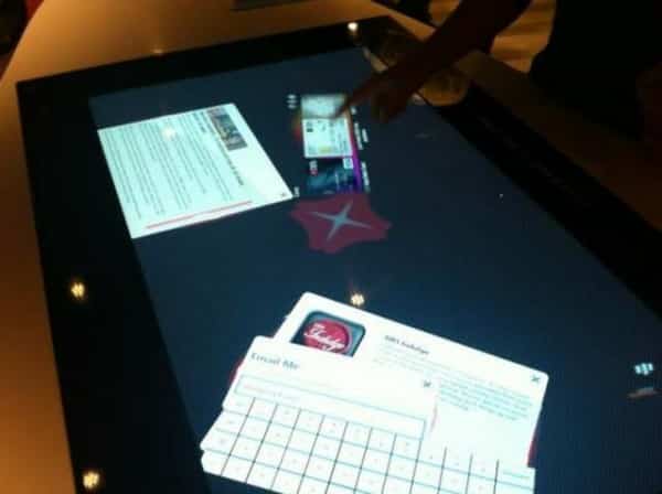 Microsoft’s Pixelsense Powered Multi-touch Tabletops