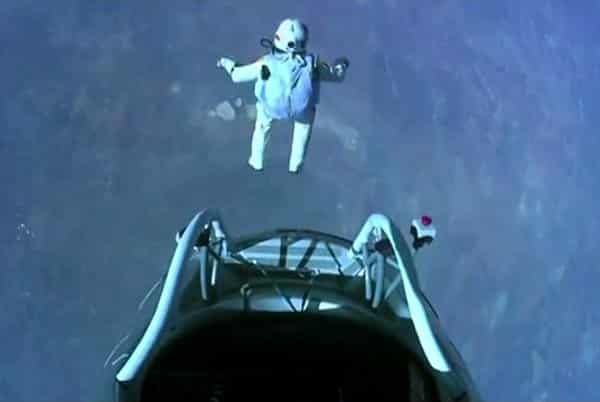 Felux Baumgartner freefall jump