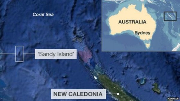 Sandy Island Vanished