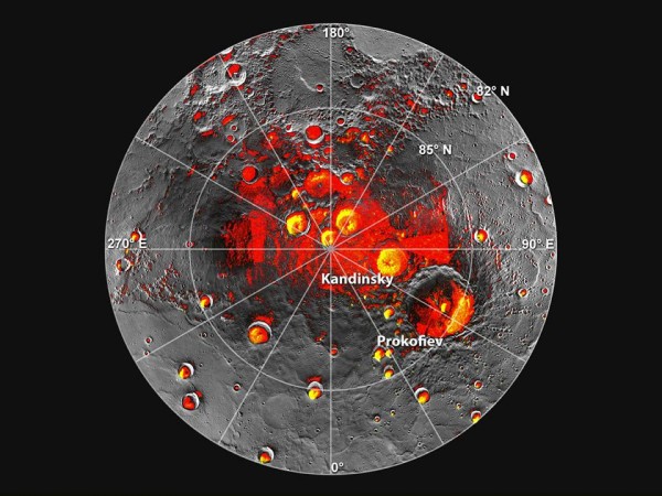 Permanently Shadowed Polar Craters Of Mercury