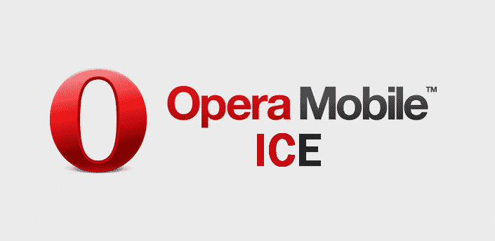 Opera mobile ice