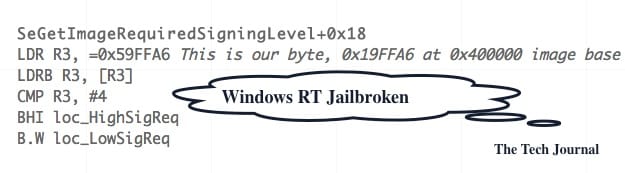 Windows RT Jailbreak Tool
