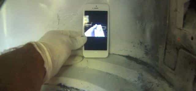 iPhone Inside A Microwave