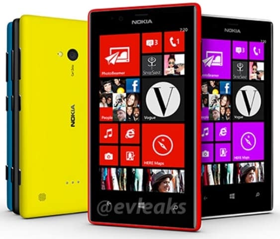 Leaked Image Of Nokia Lumia 720