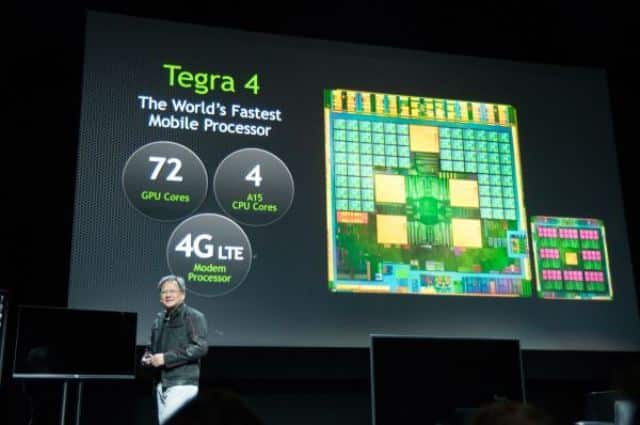 Unveil Of Tegra 4 Chip At CES 2013