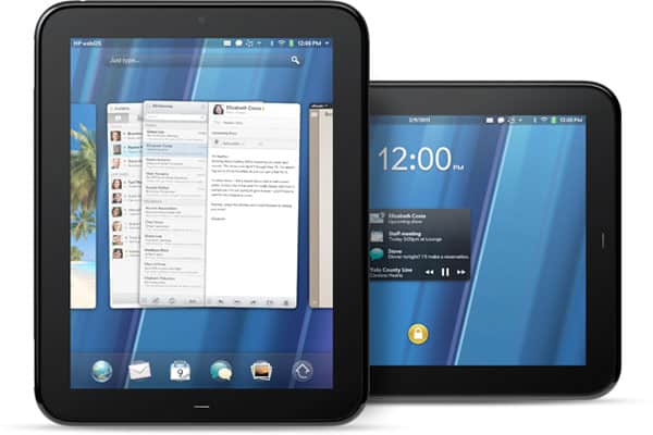 HP WebOS tablet