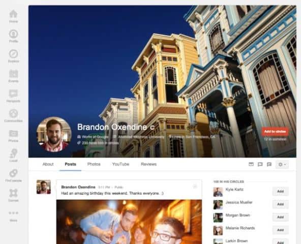 New Google+ Profile Picture Feature Larger Cover Photos