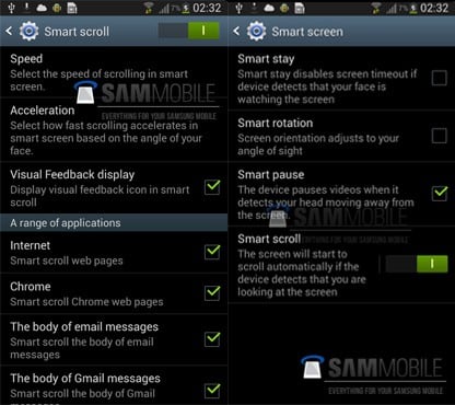 Samsung Smart Scroll