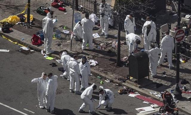 Boston Marathon Bomb Blast