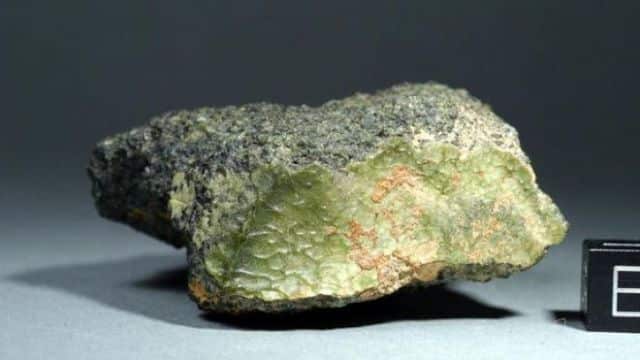 Green Meteorite Found In Morocco