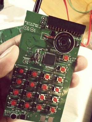 Inside Of Braille Phone