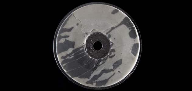Wax-and-cardboard Disc