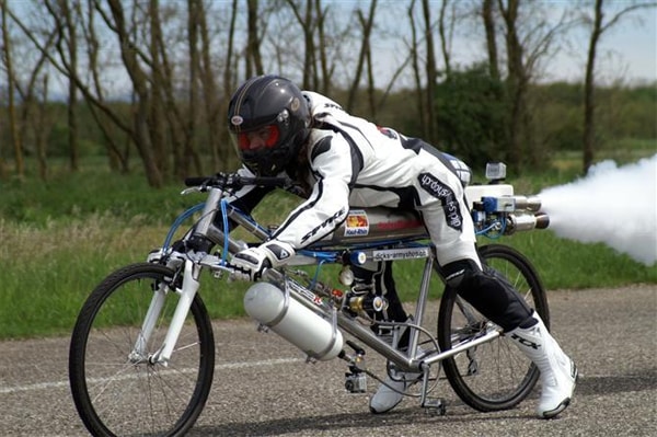 Rocket-Powered Bicycle
