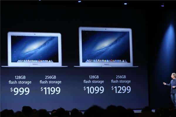 New MacBook Air Unveiled At WWDC 2013