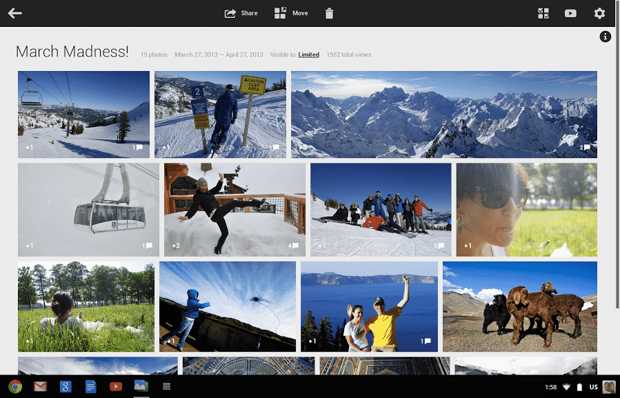Google+ Photos app