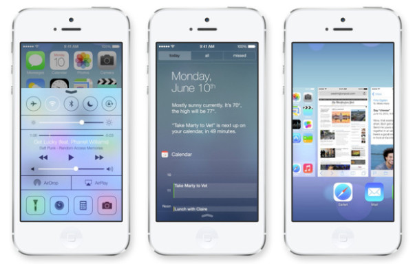 iOS 7 iPhone 5