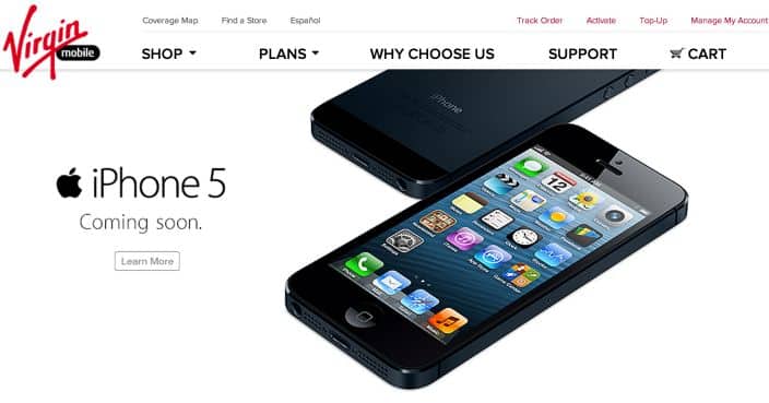 iPhone 5 To Come On Virgin Mobile