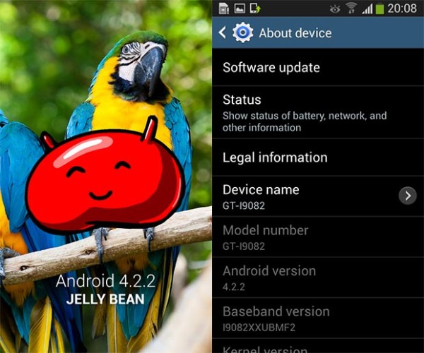 Android 4.2.2 Galaxy Grand Duos