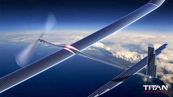 Solar-powered UAV By Titan Aerospace