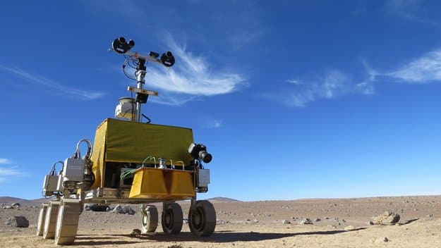 ESA's Test Rover ExoMars