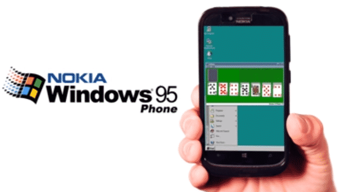 Nokia Windows 95 Phone