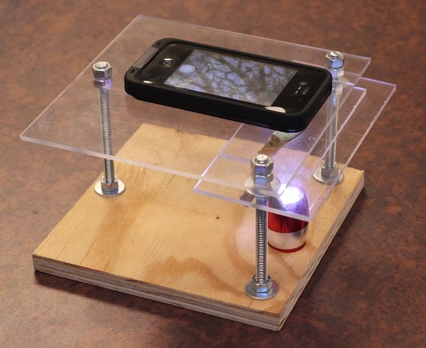 Turning Smartphone Into A Microscope