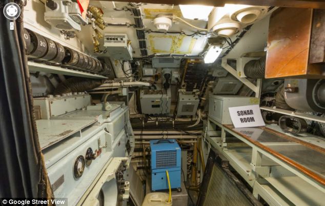 Sonar Room On HMS Ocelot