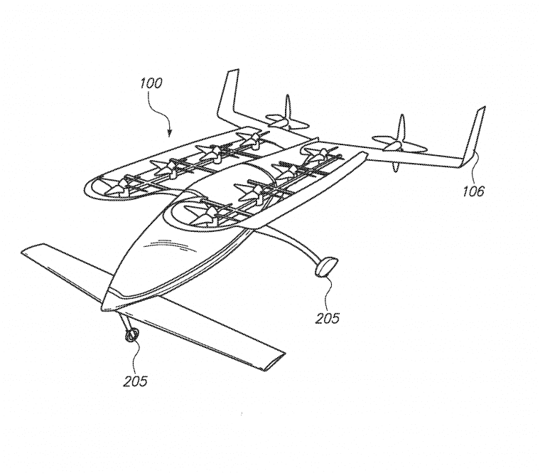 Zee.Aero Flying Car Patent - 2