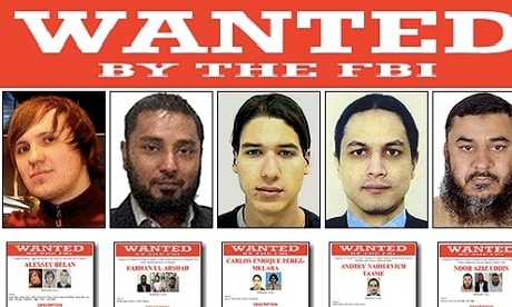 FBI cyber most wanted list