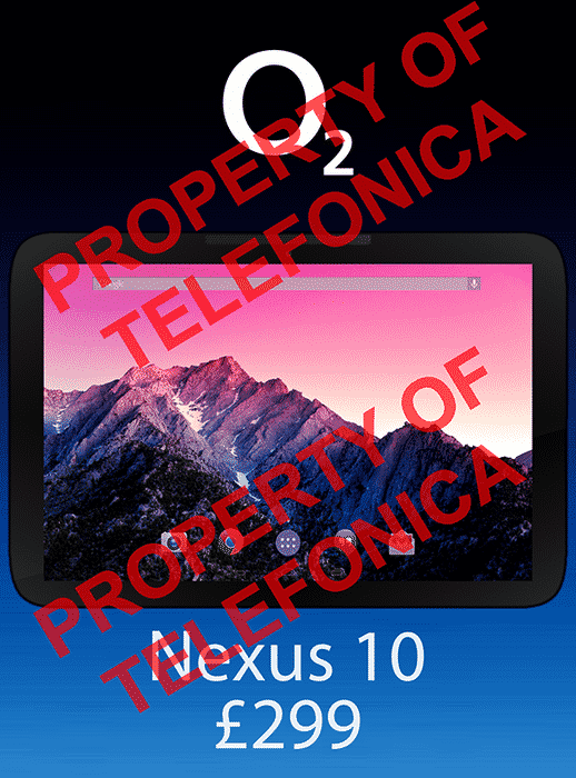 Nexus 10 leaked image