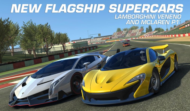 Real Racing 3 Adds Real-Time Multiplayer, Supercars & More