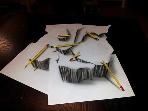3D Pencil Drawing Of Ramon Bruin - 6