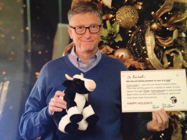Bill Gates Christmas gift